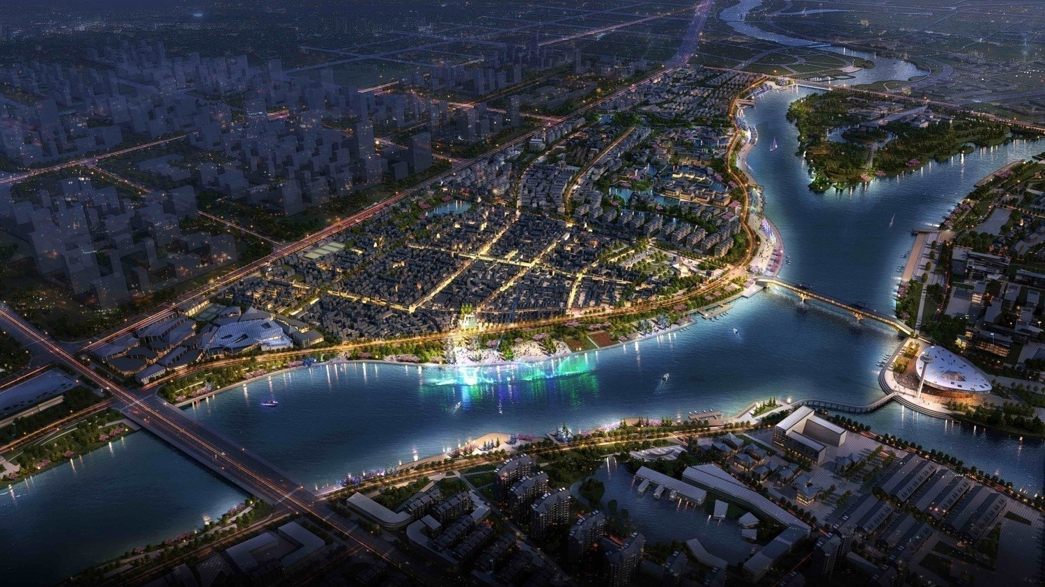 亳州市涡河两岸地块风貌保护规划与景观设计